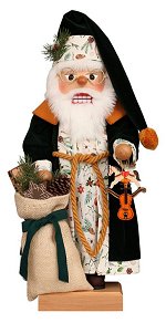 Green Robed Santa<br>2025 Ulbricht Nutcracker